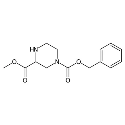 Methyl 4-Cbz-piperazine-2-carboxylate cas 129799-11-7