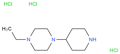 1-Ethyl-4-(piperidin-4-yl)piperazine Trihydrochloride CAS 1181457-79-3