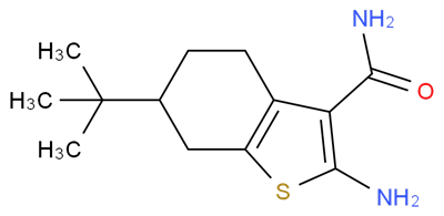 2-Amino-6-(tert-butyl)-4,5,6,7-tetrahydrobenzo[b]thiophene-3-carboxamide CAS 68746-25-8