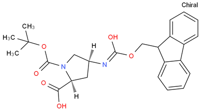 (4S)-4-N-Fmoc-amino-1-Boc-L-proline CAS 174148-03-9