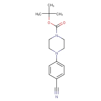 Tert-Butyl 4-(4-cyanophenyl)piperazine-1-carboxylate Cas 186650-98-6