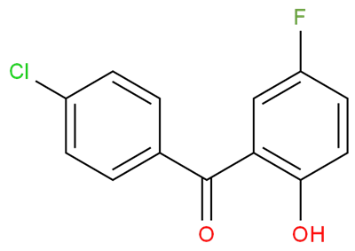 (4-Chlorophenyl)(5-fluoro-2-hydroxyphenyl)methanone CAS 62433-26-5