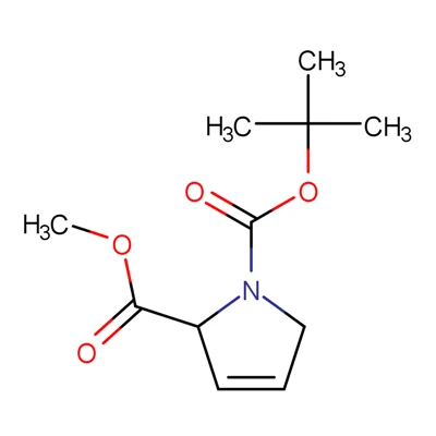(S)-1-tert-Butyl 2-methyl 1H-pyrrole-1,2(2H,5H)-dicarboxylate CAS 74844-93-2
