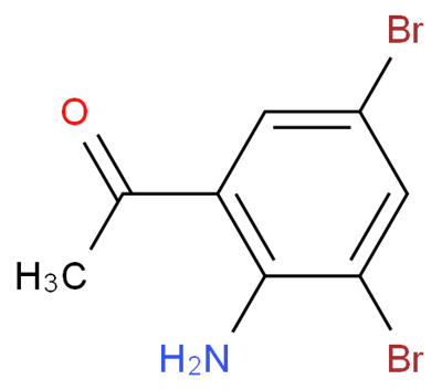 1-(2-Amino-3,5-dibromophenyl)ethanone CAS 13445-89-1