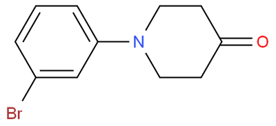 1-(3-Bromophenyl)piperidin-4-one CAS 1016769-81-5