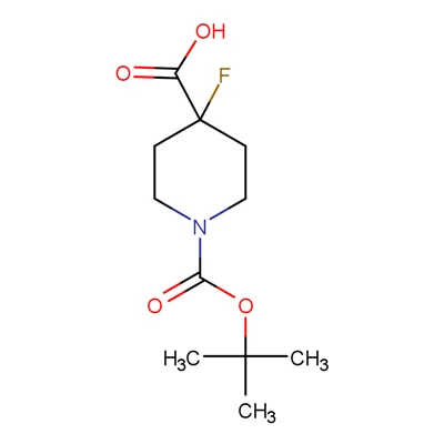 1-Boc-4-fluoro-4-piperidinecarboxylic Acid CAS 614731-04-3