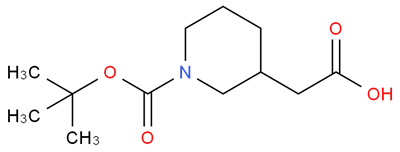 1-Boc-Piperidine-3-acetic Acid CAS 183483-09-2