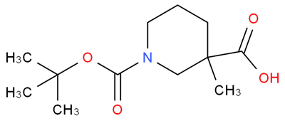 1-(tert-Butoxycarbonyl)-3-methylpiperidine-3-carboxylic Acid CAS 534602-47-6