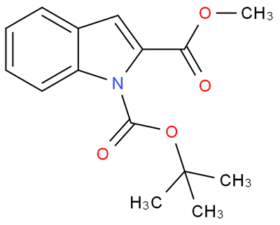 1-tert-Butyl 2-methyl 1H-indole-1,2-dicarboxylate cas 163229-48-9