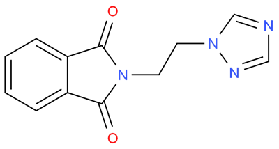 1H-Isoindole-1,3(2H)-dione, 2-[2-(1H-1,2,4-triazol-1-yl)ethyl] Cas 100327-50-2