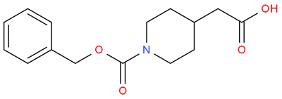 2-(1-((Benzyloxy)carbonyl)piperidin-4-yl)acetic Acid CAS 63845-28-3