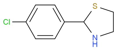 2-(4-Chlorophenyl)thiazolidine CAS 7738-99-0