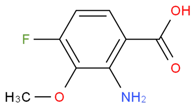 2-Amino-3-methoxy-4-fluorobenzoic Acid CAS 126480-32-8