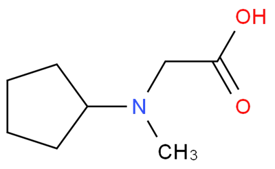 2-(Cyclopentyl(methyl)amino)acetic Acid CAS 959240-36-9