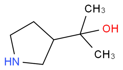 2-(Pyrrolidin-3-yl)propan-2-ol CAS 351369-41-0