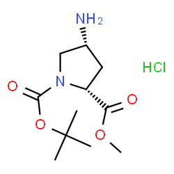 (2R,4R)-1-tert-Butyl 2-methyl 4-aminopyrrolidine-1,2-dicarboxylate Hydrochloride CAS 1217474-04-8