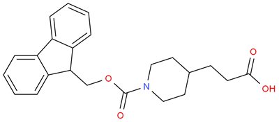 3-(1-(((9H-Fluoren-9-yl)methoxy)carbonyl)piperidin-4-yl)propanoic Acid CAS 154938-68-8