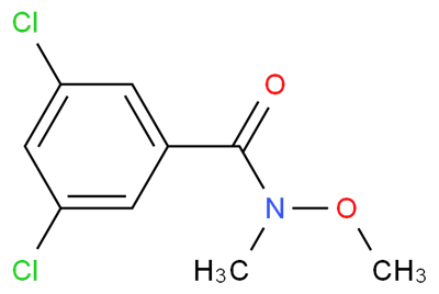 3,5-Dichloro-N-methoxy-N-methylbenzamide CAS 259796-12-8