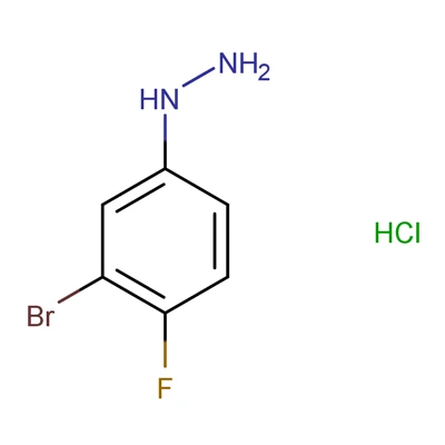 (3-Bromo-4-fluorophenyl)hydrazine Hydrochloride CAS 1166990-89-1