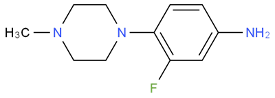 3-Fluoro-4-(4-methylpiperazin-1-yl)aniline CAS 221198-99-8