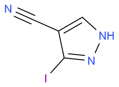 3-Iodo-1H-pyrazole-4-carbonitrile CAS 827316-44-9