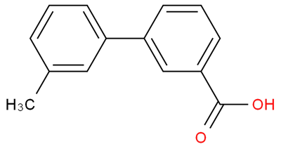 3'-Methyl[1,1'-biphenyl]-3-carboxylic Acid Cas 158619-46-6