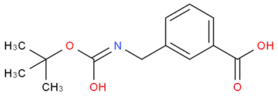 3-(((tert-Butoxycarbonyl)amino)methyl)benzoic Acid CAS 117445-22-4