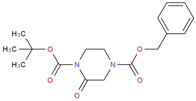 4-Benzyl 1-tert-butyl 2-oxopiperazine-1,4-dicarboxylate CAS 1228675-25-9