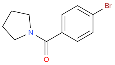 (4-Bromophenyl)(pyrrolidin-1-yl)methanone CAS 5543-27-1
