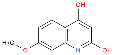 4-Hydroxy-7-methoxyquinolin-2(1H)-one CAS 27037-34-9