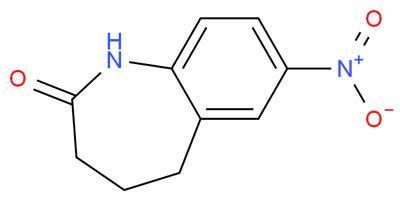 7-Nitro-1,3,4,5-tetrahydro-2H-benzo[b]azepin-2-one CAS 22246-45-3
