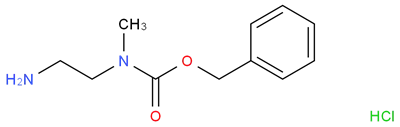 Benzyl (2-aminoethyl)(methyl)carbamate Hydrochloride CAS 162576-01-4