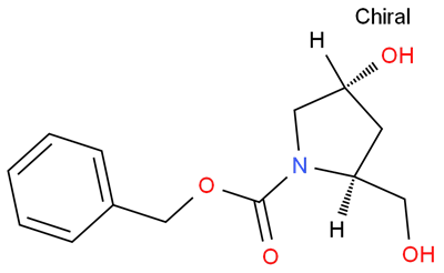 Benzyl (2S,4R)-4-hydroxy-2-(hydroxymethyl)pyrrolidine-1-carboxylate CAS 95687-41-5