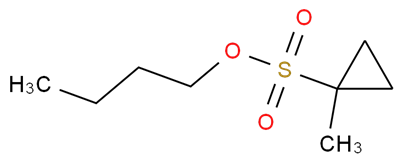 Butyl 1-methylcyclopropane-1-sulfonate CAS 923032-53-5