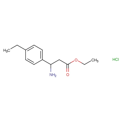 Ethyl 3-amino-3-(4-ethylphenyl)propanoate Hydrochloride CAS 502841-88-5