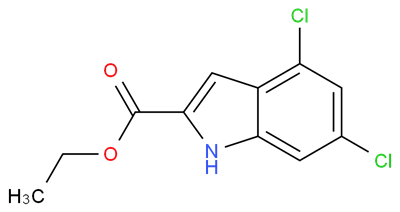 Ethyl 4,6-dichloro-1H-indole-2-carboxylate Cas 53995-82-7