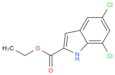 Ethyl 5,7-dichloro-1H-indole-2-carboxylate Cas 4792-70-5
