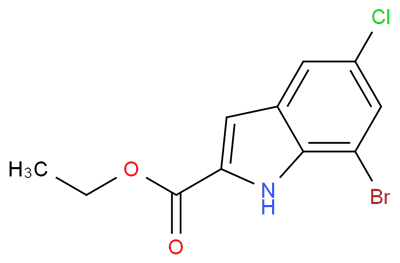 Ethyl 7-bromo-5-chloro-1H-indole-2-carboxylate CAS 1352896-41-3