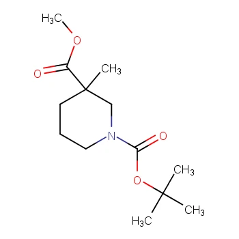 Methyl 1-Boc-3-methylpiperidine-3-carboxylate CAS 888952-55-4