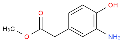 Methyl 2-(3-amino-4-hydroxyphenyl)acetate CAS 78587-72-1