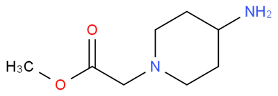 Methyl 2-(4-aminopiperidin-1-yl)acetate CAS 90152-50-4