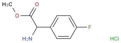 Methyl 2-amino-2-(4-fluorophenyl)acetate Hydrochloride CAS 42718-18-3