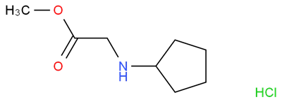Methyl 2-(cyclopentylamino)acetate Hydrochloride CAS 195877-46-4