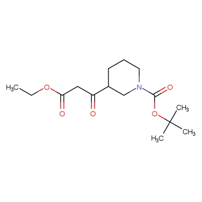 Tert-Butyl 3-(3-ethoxy-3-oxopropanoyl)piperidine-1-carboxylate CAS 877173-80-3