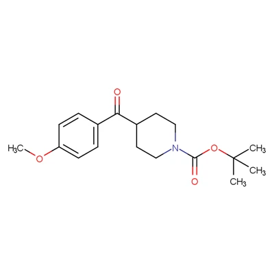 Tert-Butyl 4-(4-methoxybenzoyl)piperidine-1-carboxylate CAS 856936-55-5