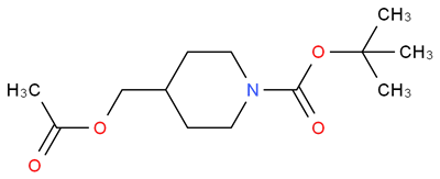Tert-butyl 4-(acetoxymethyl)piperidine-1-carboxylate CAS 831169-50-7