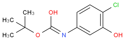 Tert-Butyl (4-chloro-3-hydroxyphenyl)carbamate CAS 345893-27-8