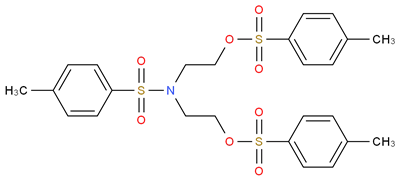(Tosylazanediyl)bis(ethane-2,1-diyl) Bis(4-methylbenzenesulfonate) Cas 16695-22-0